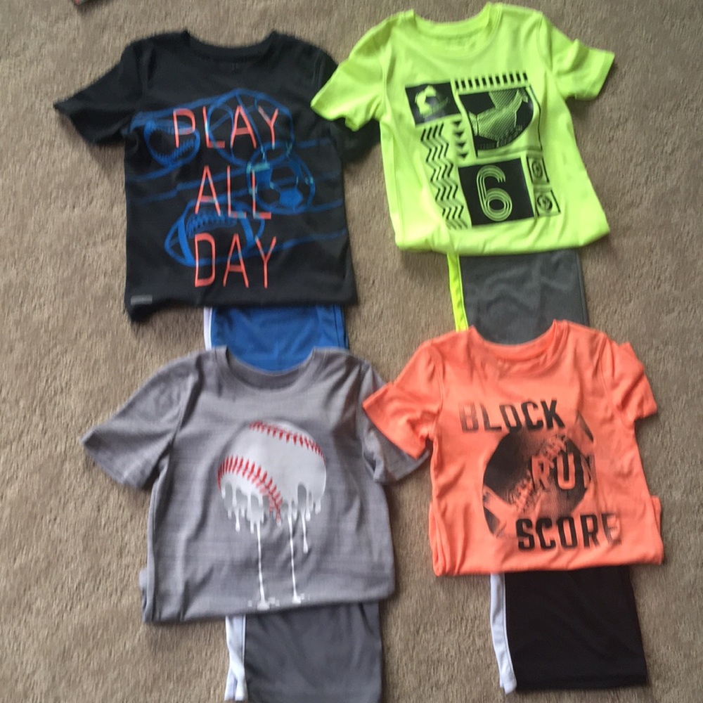 Jumping Beans shirt/short lot size 7